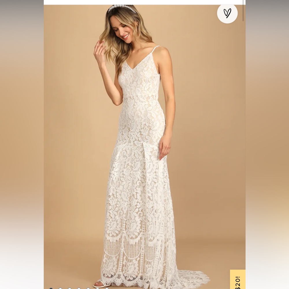 Lace Wedding Dress size Small NWT